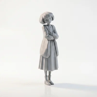 Mô hình 3D Amélie Poulain - Tượng nhân vật phim điện ảnh