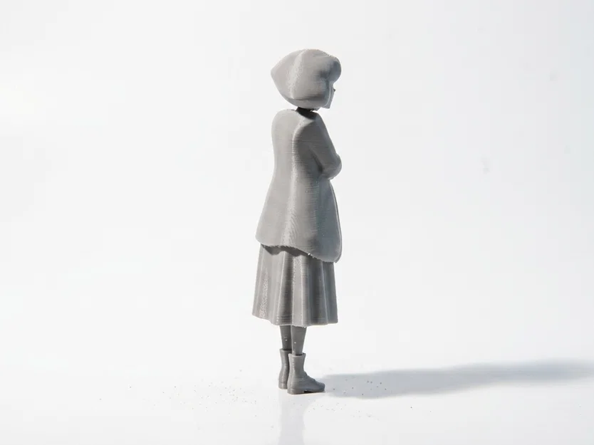 Mô hình 3D Amélie Poulain - Tượng nhân vật phim điện ảnh - Image 3