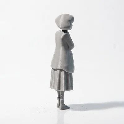 Mô hình 3D Amélie Poulain - Tượng nhân vật phim điện ảnh