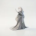 Mô hình 3D Xenomorph khoác áo choàng Sci-Fi có thể in ấn - Thumbnail 2