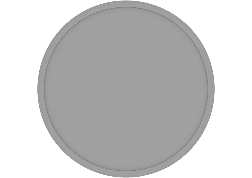 Nắp đậy ống nước sàn nhà (Tapa tubo suelo) - File in 3D tiện dụng - Image 1