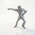 Mô hình 3D Austin Powers - Tượng điệp viên hài hước cho fan sưu tầm - Thumbnail 1