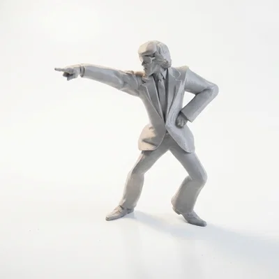Mô hình 3D Austin Powers - Tượng điệp viên hài hước cho fan sưu tầm