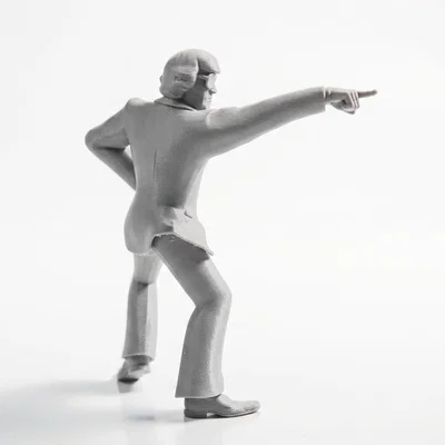 Mô hình 3D Austin Powers - Tượng điệp viên hài hước cho fan sưu tầm