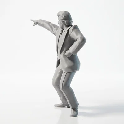 Mô hình 3D Austin Powers - Tượng điệp viên hài hước cho fan sưu tầm