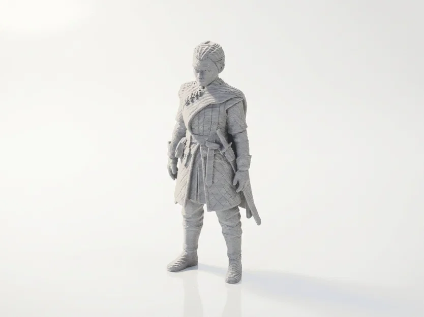 Mô hình 3D Arya Stark trong Game of Thrones có thể in ấn - Image 1