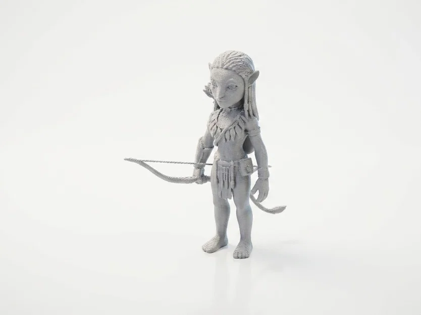 Mô hình 3D Avatar Zoe Saldana – Tượng in 3D chủ đề phim ảnh - Image 1