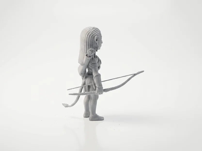 Mô hình 3D Avatar Zoe Saldana – Tượng in 3D chủ đề phim ảnh - Image 3