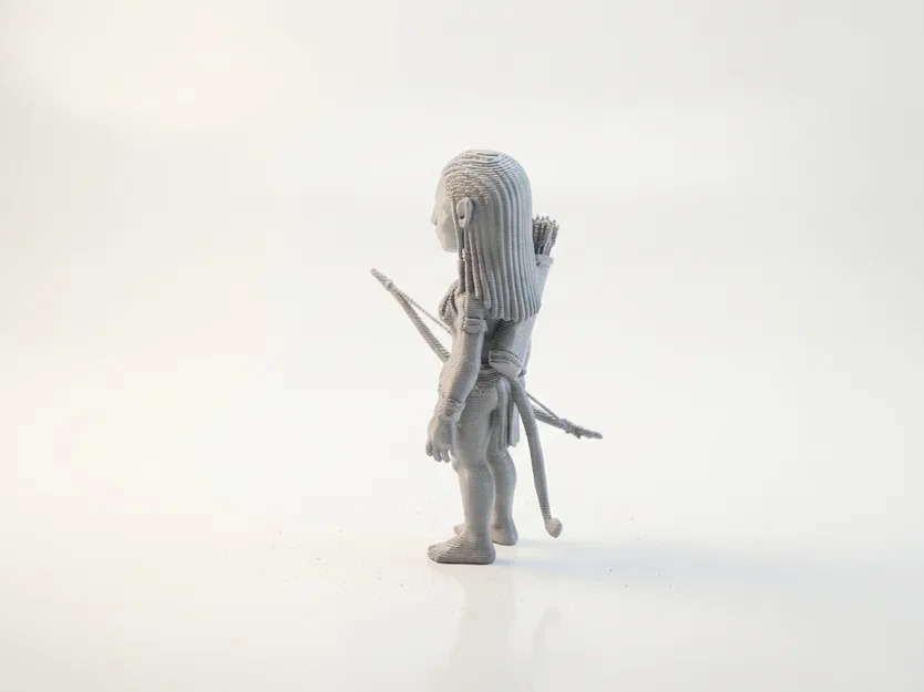 Mô hình 3D Avatar Zoe Saldana – Tượng in 3D chủ đề phim ảnh - Image 4