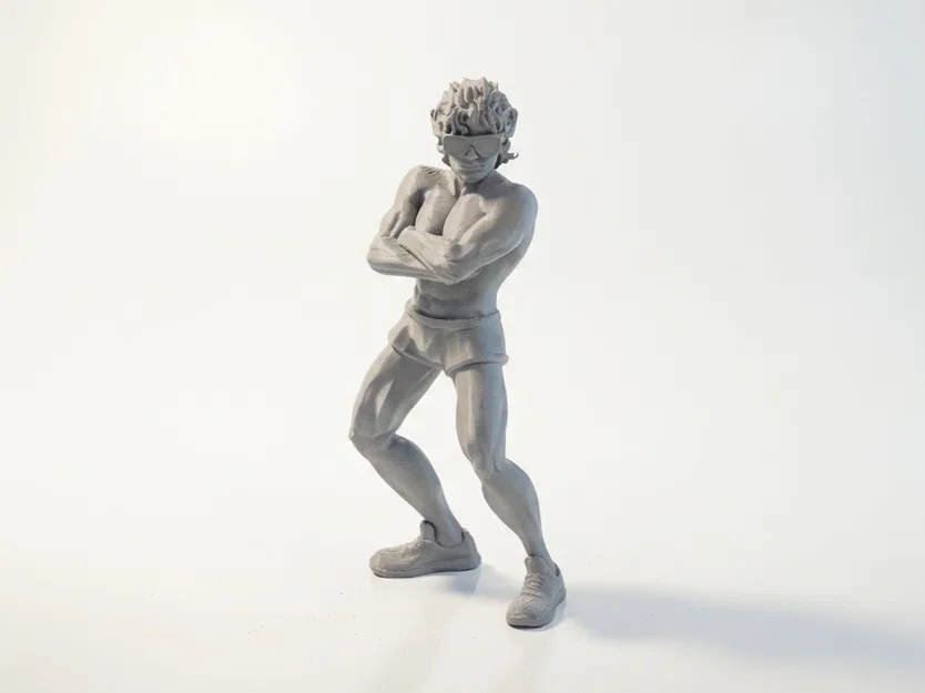 Mô hình in 3D Beach MJ - Tượng nhân vật điện ảnh sưu tầm - Image 1