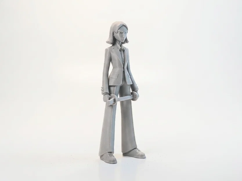 Mô hình 3D Beatrix Kiddo Kill Bill in ấn sắc nét - Image 2