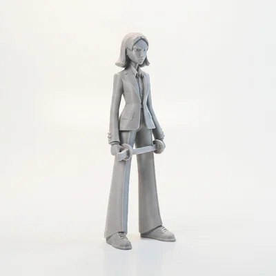 Mô hình 3D Beatrix Kiddo Kill Bill in ấn sắc nét