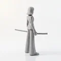 Mô hình 3D Beatrix Kiddo Kill Bill in ấn sắc nét - Thumbnail 3