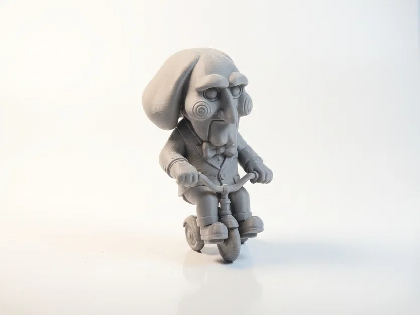 Mô hình 3D Billy Puppet - Nhân vật kinh dị Saw (File STL in 3D) - Image 2