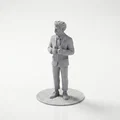 Mô hình 3D nhân vật Borat - Nhân vật phim hài kinh điển - Thumbnail 1