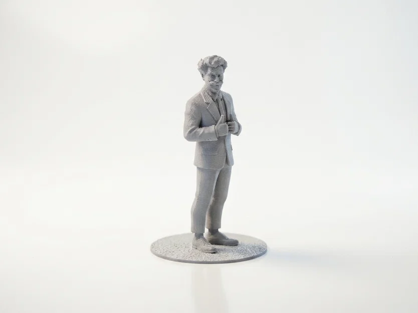 Mô hình 3D nhân vật Borat - Nhân vật phim hài kinh điển - Image 2