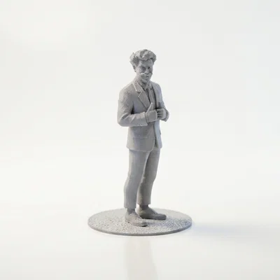 Mô hình 3D nhân vật Borat - Nhân vật phim hài kinh điển