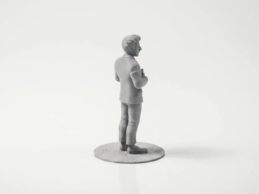 Mô hình 3D nhân vật Borat - Nhân vật phim hài kinh điển - Image 3