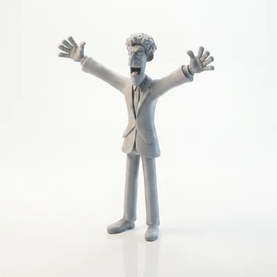 Mô hình Borat Figurine - Tượng 3D sưu tầm phong cách hài hước