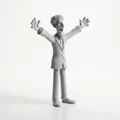 Mô hình Borat Figurine - Tượng 3D sưu tầm phong cách hài hước - Thumbnail 2