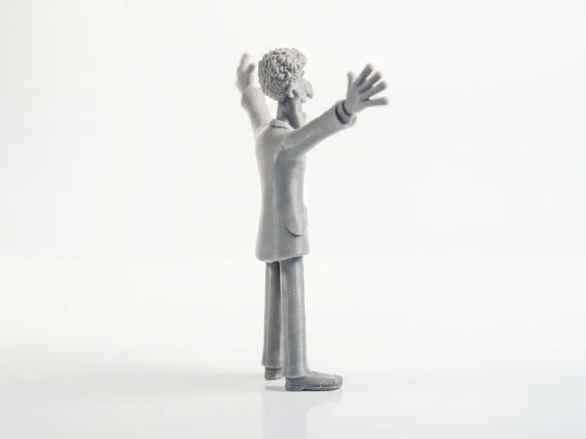 Mô hình Borat Figurine - Tượng 3D sưu tầm phong cách hài hước - Image 3