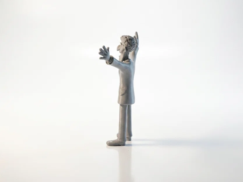 Mô hình Borat Figurine - Tượng 3D sưu tầm phong cách hài hước - Image 4