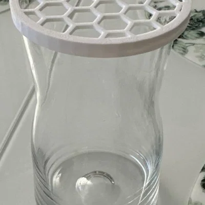 Nắp cài hoa 3D (Flower Frog Lid) giúp cố định hoa cắm bình dễ dàng