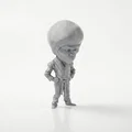 Mô hình 3D Bruce Lee - Tượng huyền thoại võ thuật để bàn - Thumbnail 2