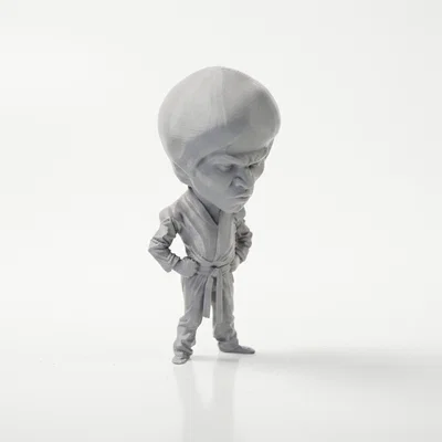Mô hình 3D Bruce Lee - Tượng huyền thoại võ thuật để bàn