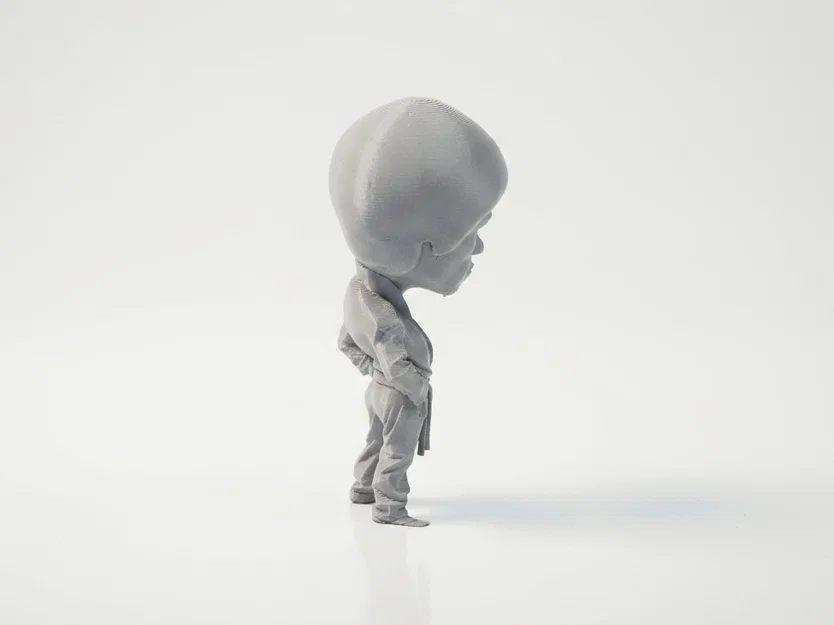 Mô hình 3D Bruce Lee - Tượng huyền thoại võ thuật để bàn - Image 3