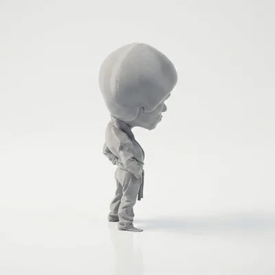 Mô hình 3D Bruce Lee - Tượng huyền thoại võ thuật để bàn