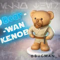 Mô hình OBEAR-Wan Kenobi - Chú gấu Jedi đáng yêu - Thumbnail 1