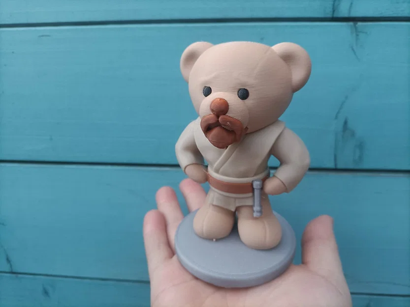 Mô hình OBEAR-Wan Kenobi - Chú gấu Jedi đáng yêu - Image 2