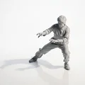 Mô hình 3D Bruce Lee - Tượng võ sĩ huyền thoại phim điện ảnh - Thumbnail 1