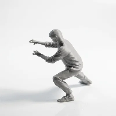 Mô hình 3D Bruce Lee - Tượng võ sĩ huyền thoại phim điện ảnh