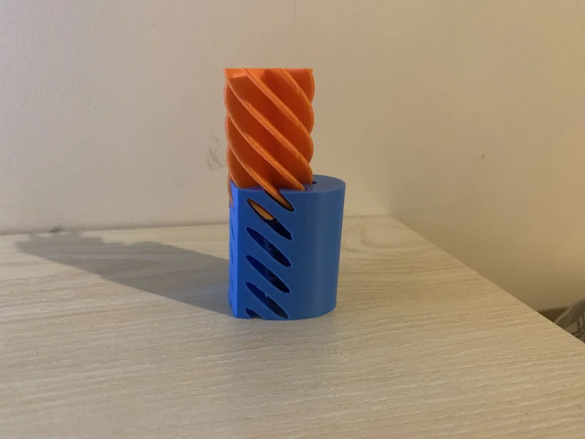 Spiral Heart: Đồ chơi Fidget xoắn hình trái tim in 3D cực chill - Image 7