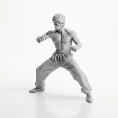 Mô hình 3D Bruce Lee - Tượng sưu tầm nhân vật điện ảnh