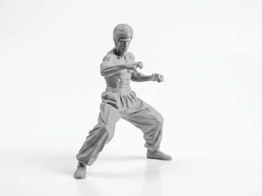 Mô hình 3D Bruce Lee - Tượng sưu tầm nhân vật điện ảnh - Image 2
