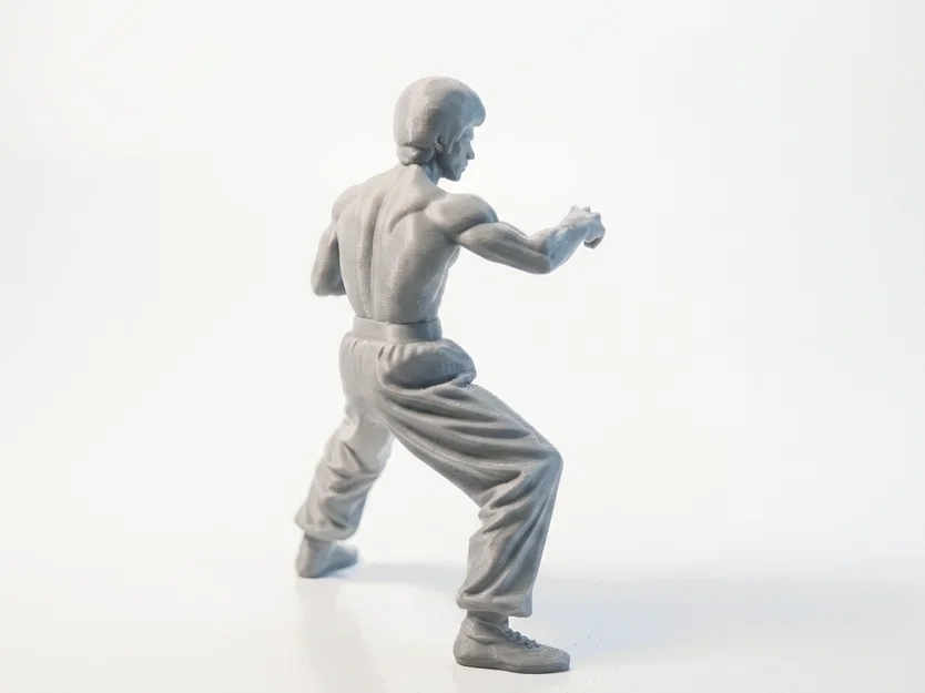 Mô hình 3D Bruce Lee - Tượng sưu tầm nhân vật điện ảnh - Image 3