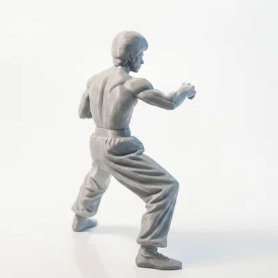 Mô hình 3D Bruce Lee - Tượng sưu tầm nhân vật điện ảnh