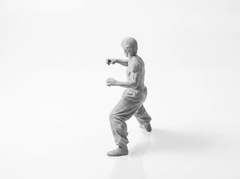 Mô hình 3D Bruce Lee - Tượng sưu tầm nhân vật điện ảnh - Image 4