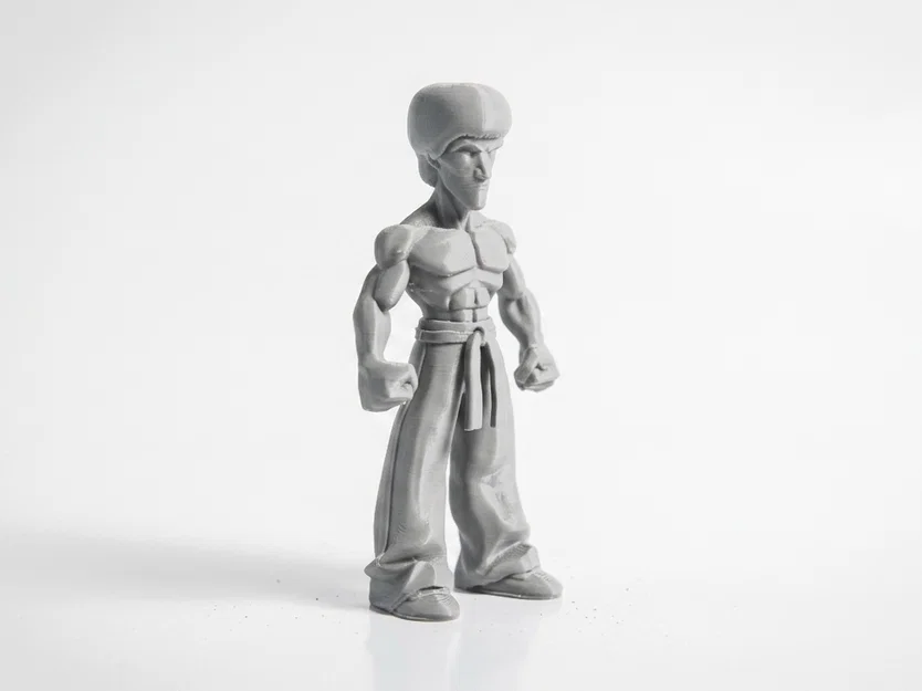 Mô hình 3D Bruce Lee - Tượng võ thuật kinh điển cho người hâm mộ - Image 2