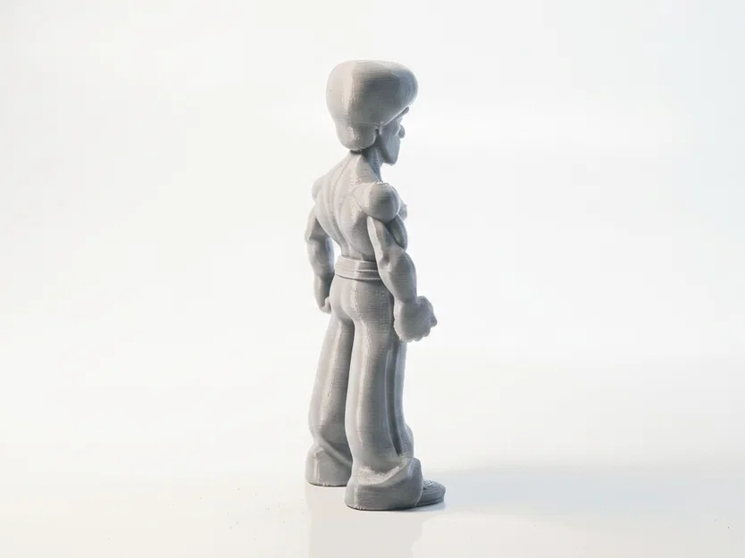 Mô hình 3D Bruce Lee - Tượng võ thuật kinh điển cho người hâm mộ - Image 3