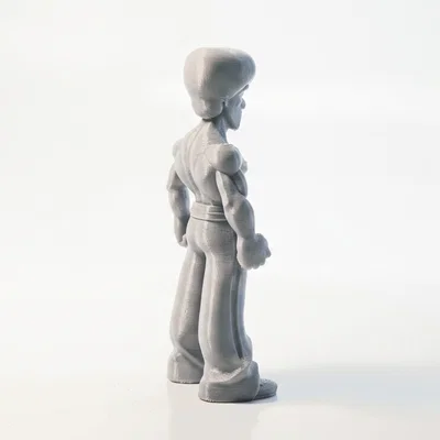 Mô hình 3D Bruce Lee - Tượng võ thuật kinh điển cho người hâm mộ