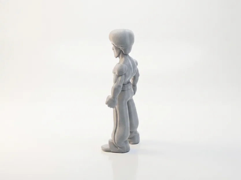 Mô hình 3D Bruce Lee - Tượng võ thuật kinh điển cho người hâm mộ - Image 4