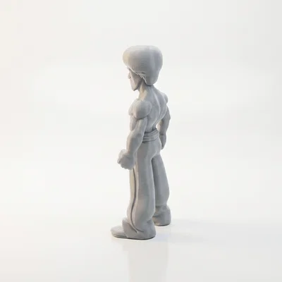 Mô hình 3D Bruce Lee - Tượng võ thuật kinh điển cho người hâm mộ