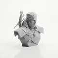 Tượng Geralt The Witcher Phong Cách Brutalist In 3D - Thumbnail 2