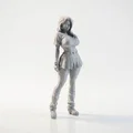 Mô hình nhân vật Gothic Woman 3D sắc nét - Thumbnail 2