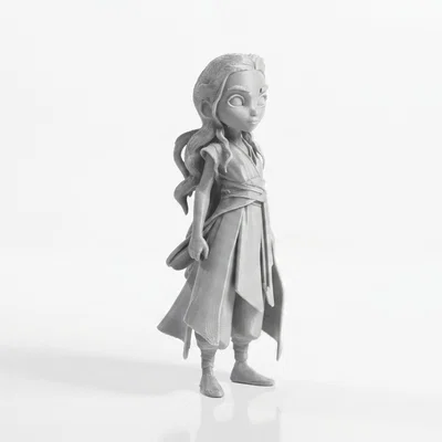Mô hình 3D Daenerys Targaryen - Game of Thrones (STL)