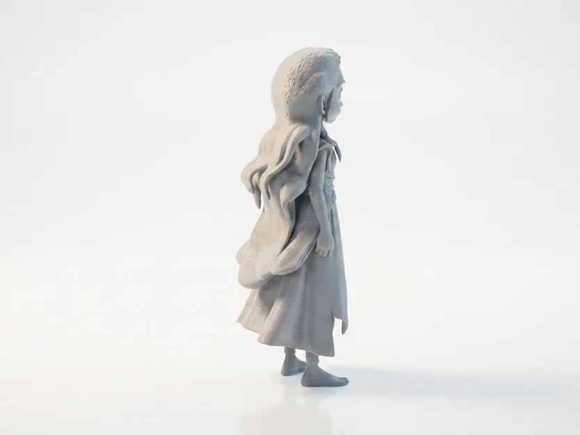 Mô hình 3D Daenerys Targaryen - Game of Thrones (STL) - Image 3